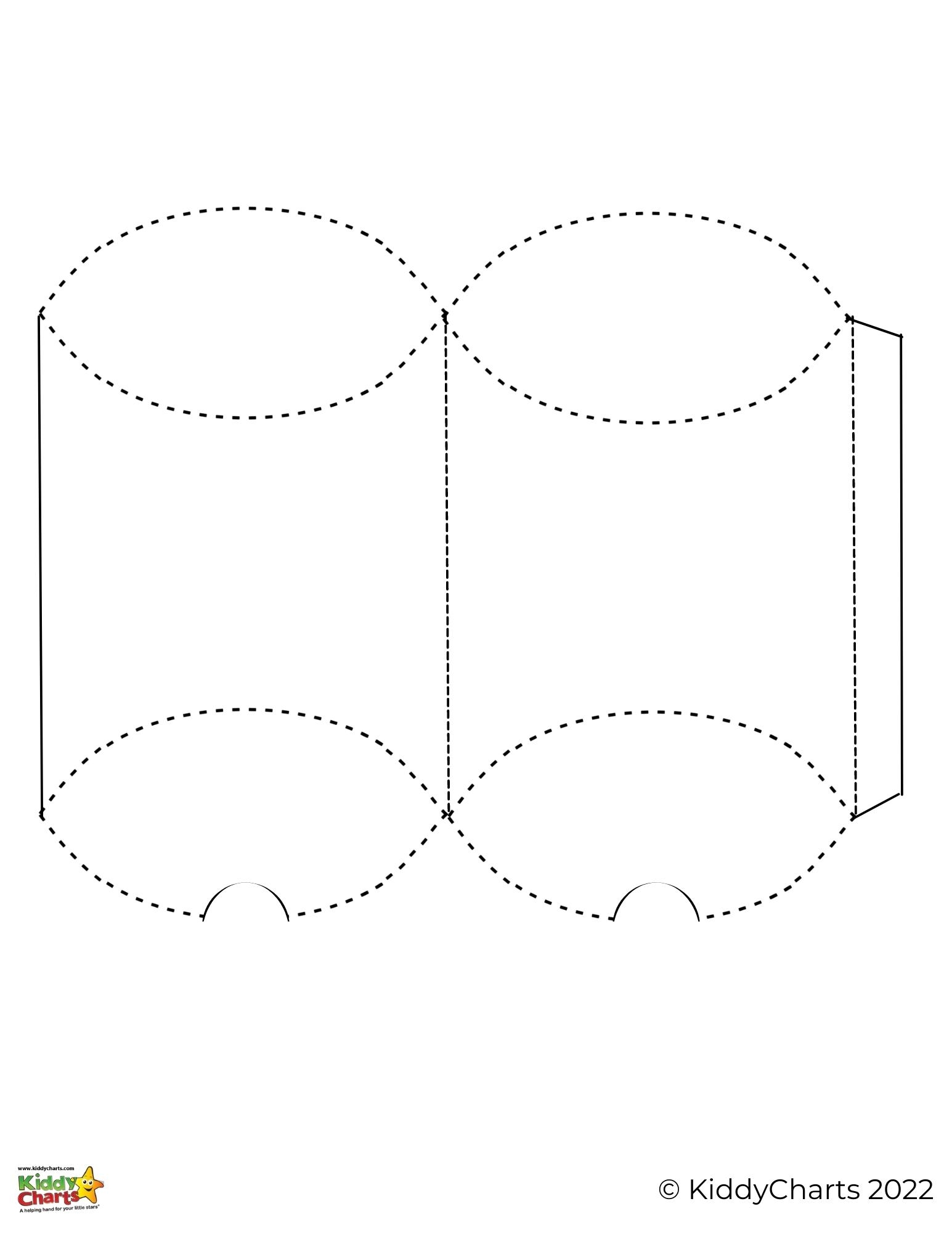 Printable Favor Boxes Blank And Valentines Pillow Boxes KiddyCharts