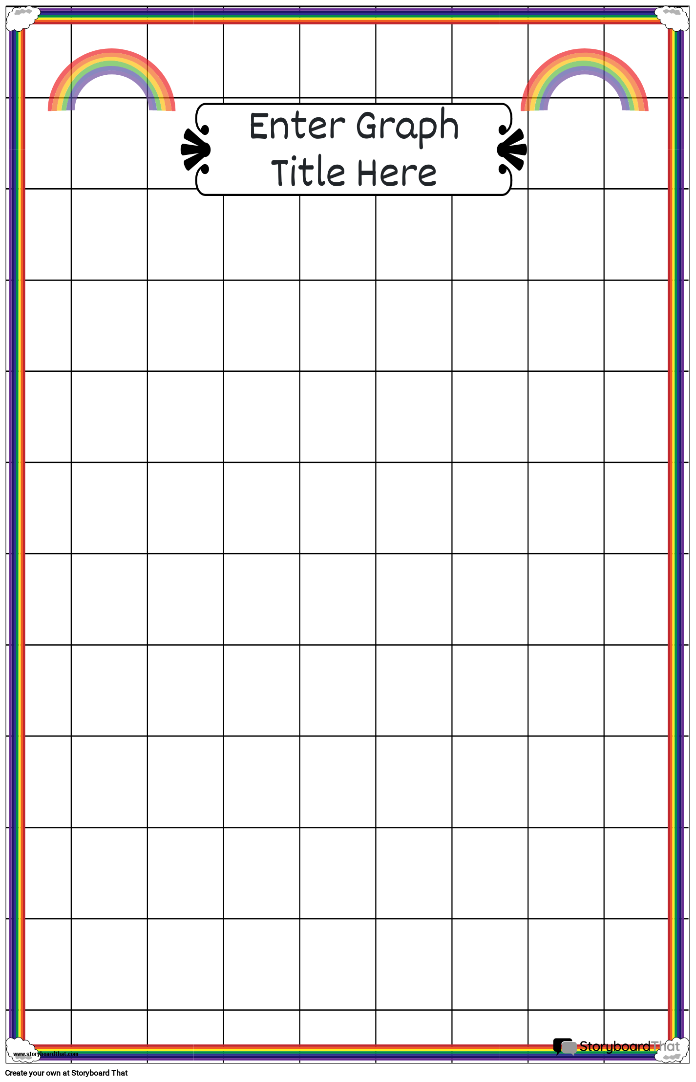 Blank Printable Poster Grid