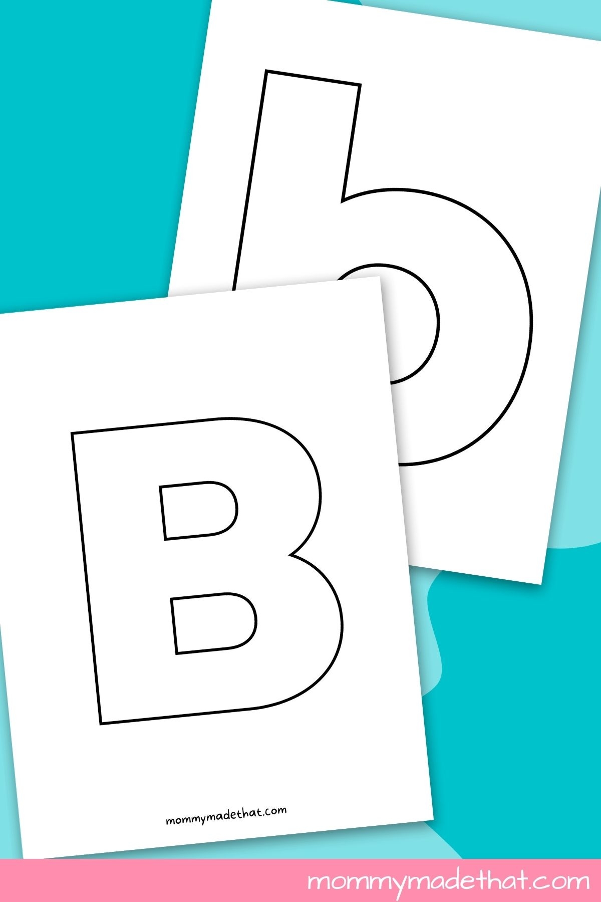 Printable Blank Letter B Capital