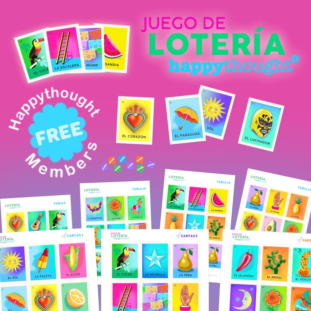 Printable Blank Loteria Sheet