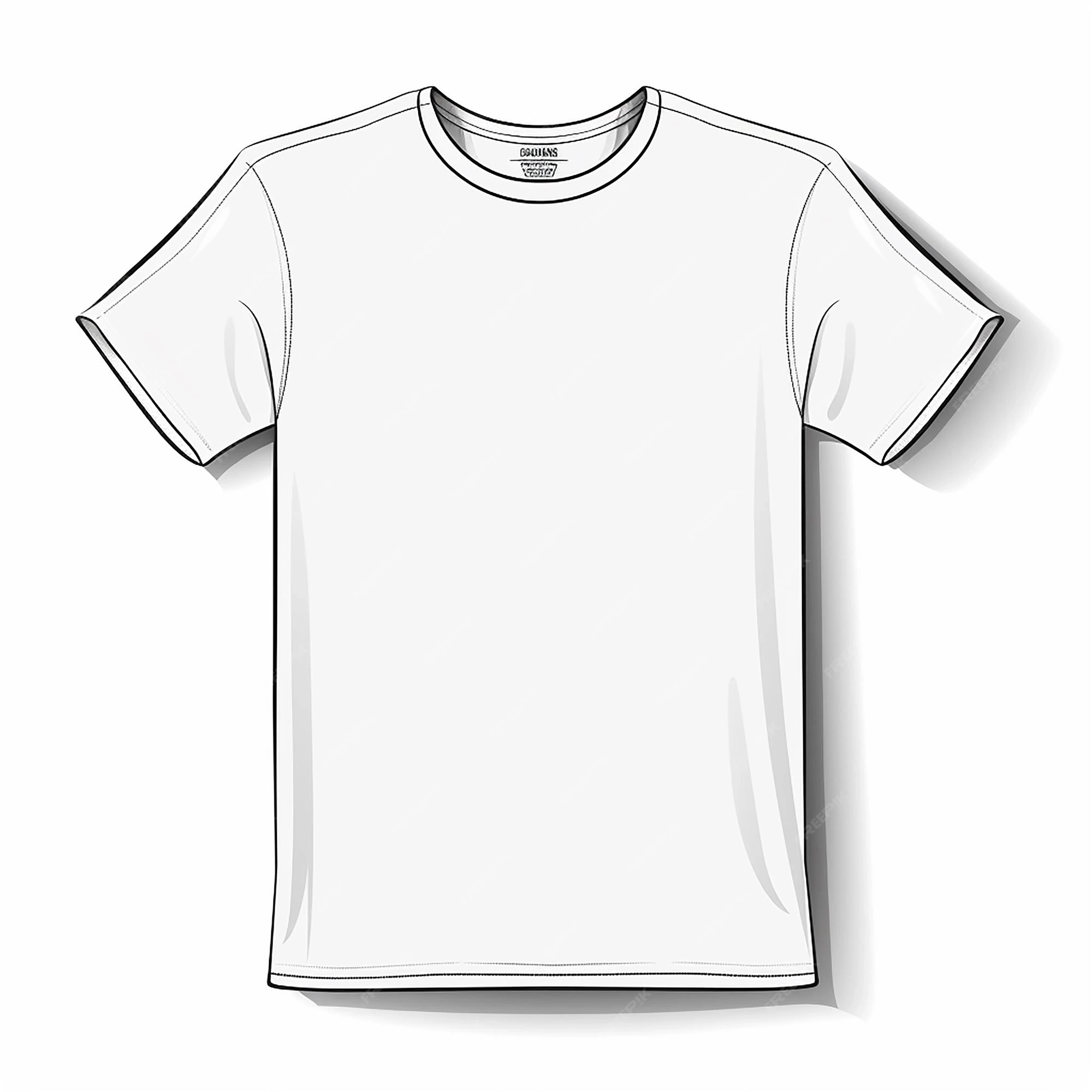 Free Printable Blank Tshirt