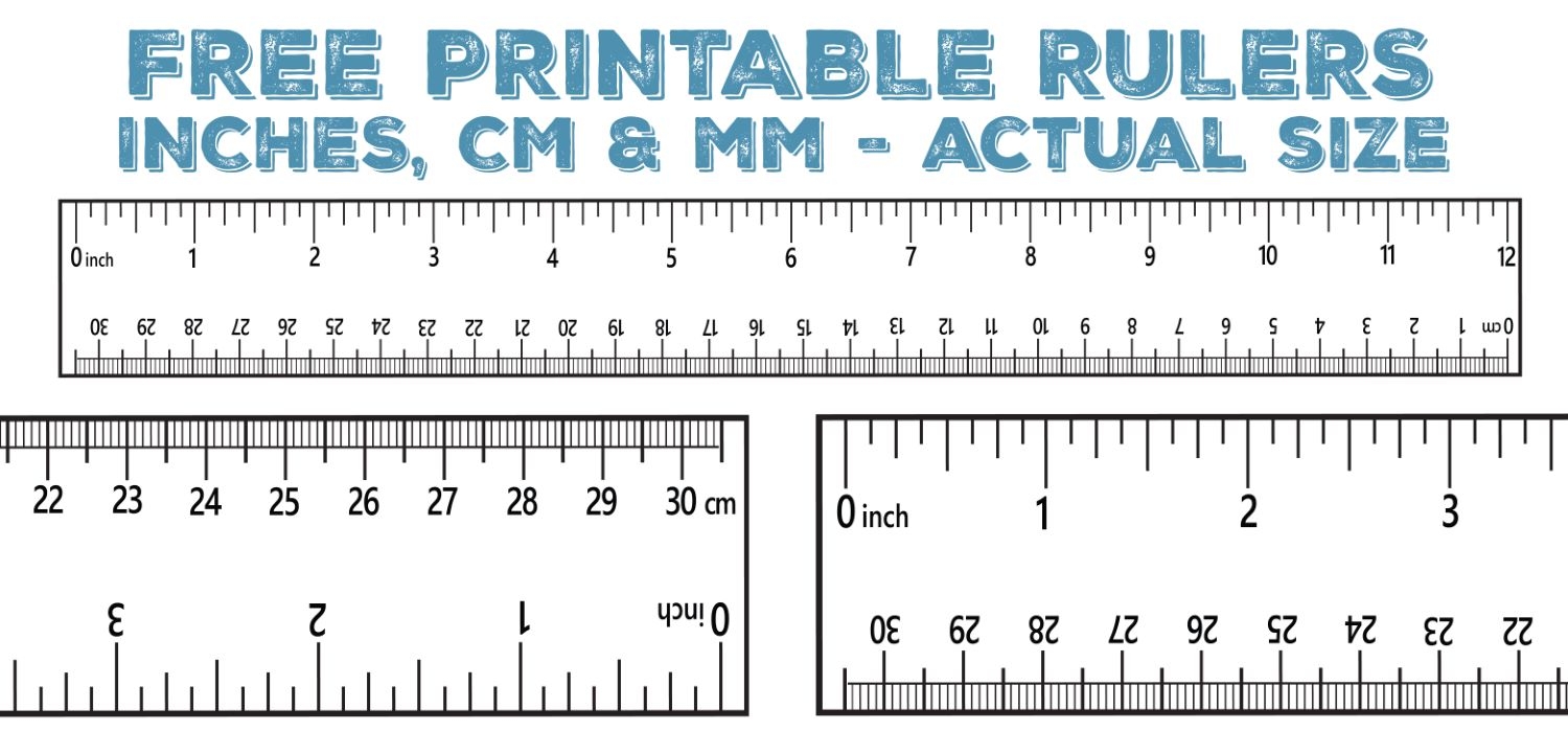 12inch Blank Ruler Template Printable