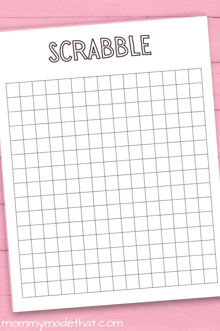 Printable Scrabble Board Grab The Free Game 