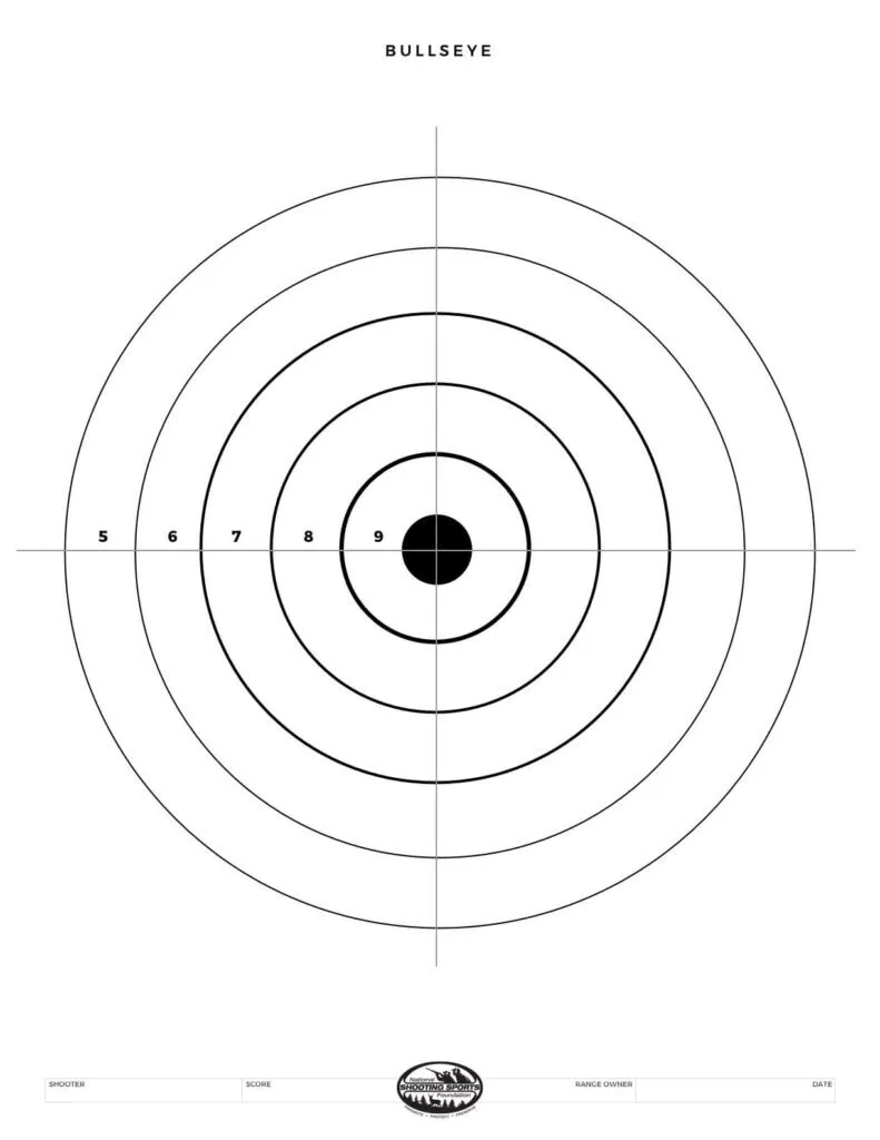 Printable Shooting Targets And Gun Targets NSSF