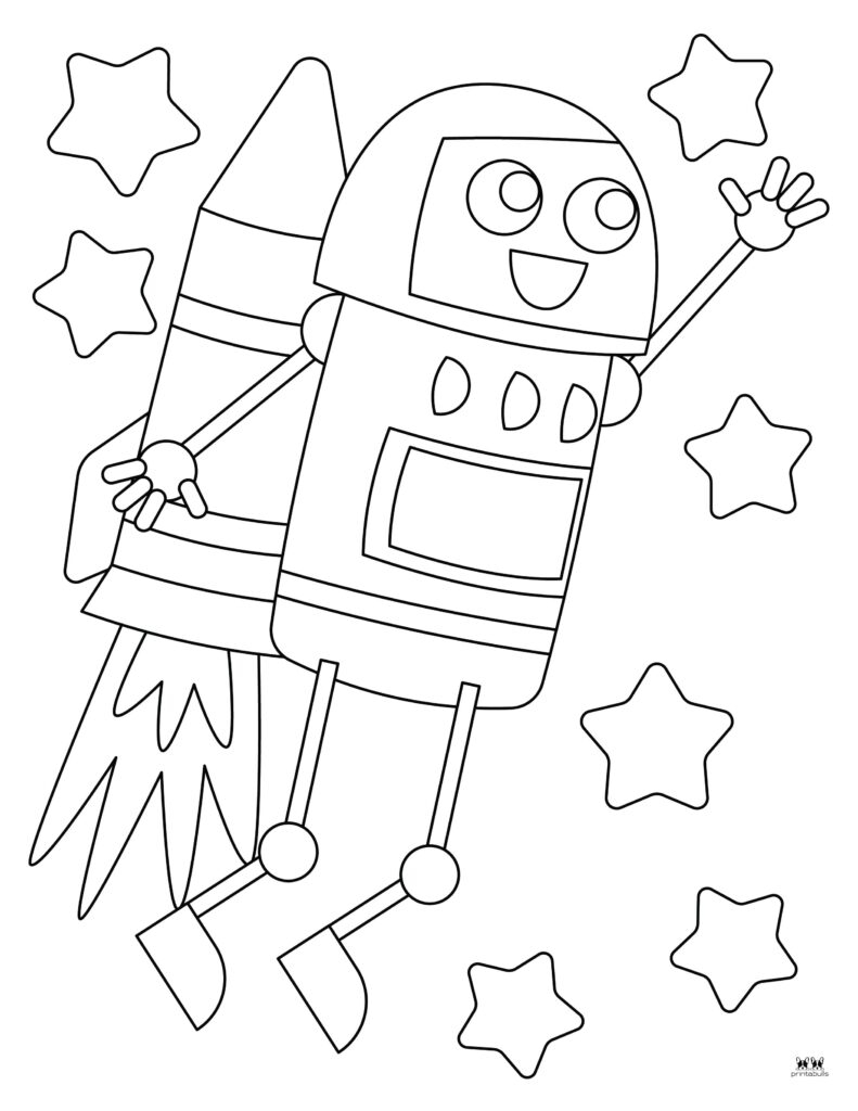 Robot Coloring Pages 26 FREE Printables Printabulls