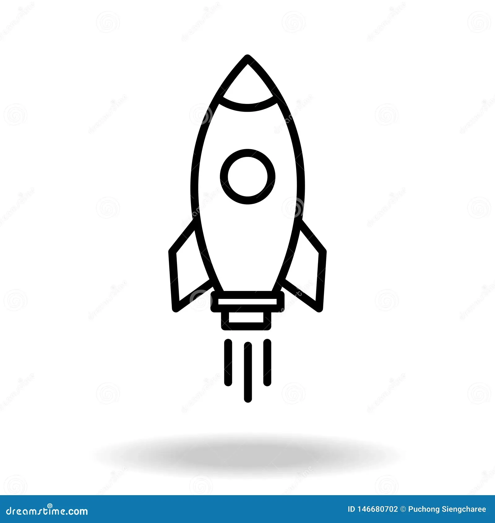 Blank Rocket Clip Art Printable