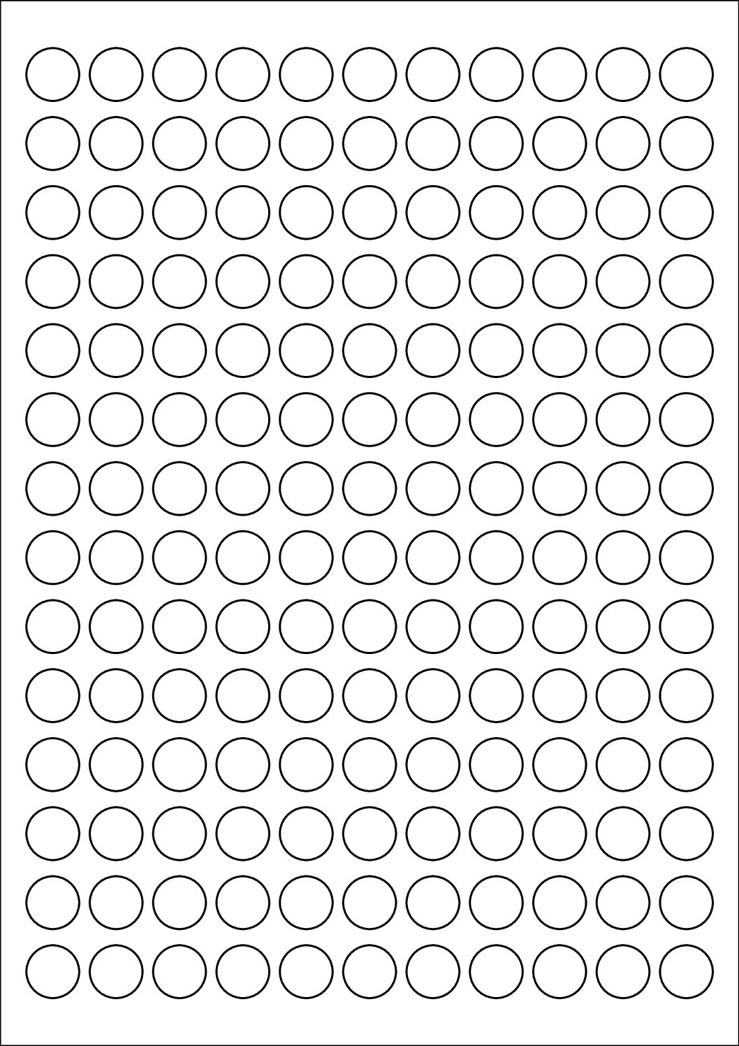 Printable Blank Sticker Sheets