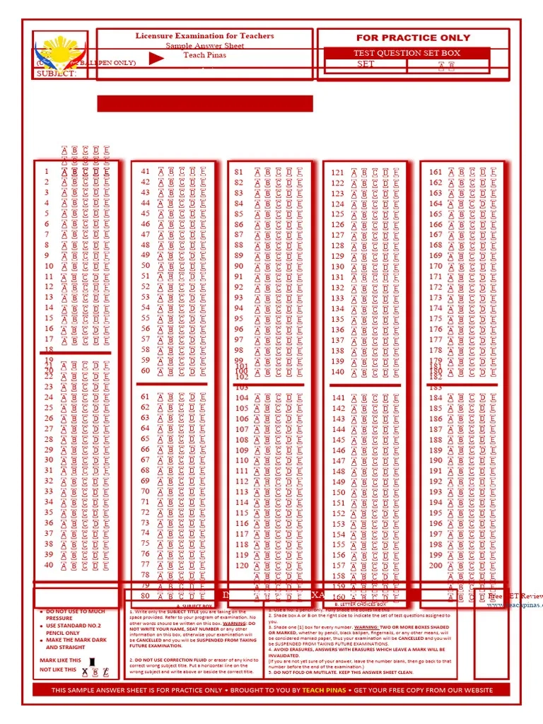 Scantron PDF