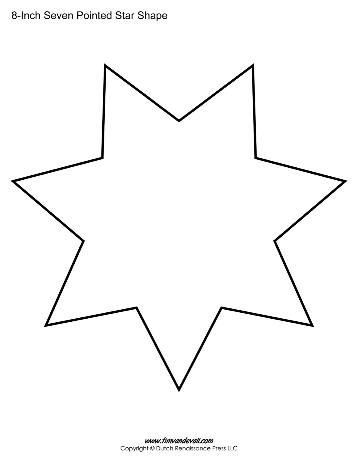 Blank Printable Shapes