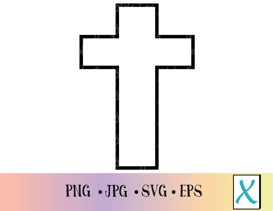 Simple Cross Clipart Cross Svg Clipart SVG Cross PNG Cross 
