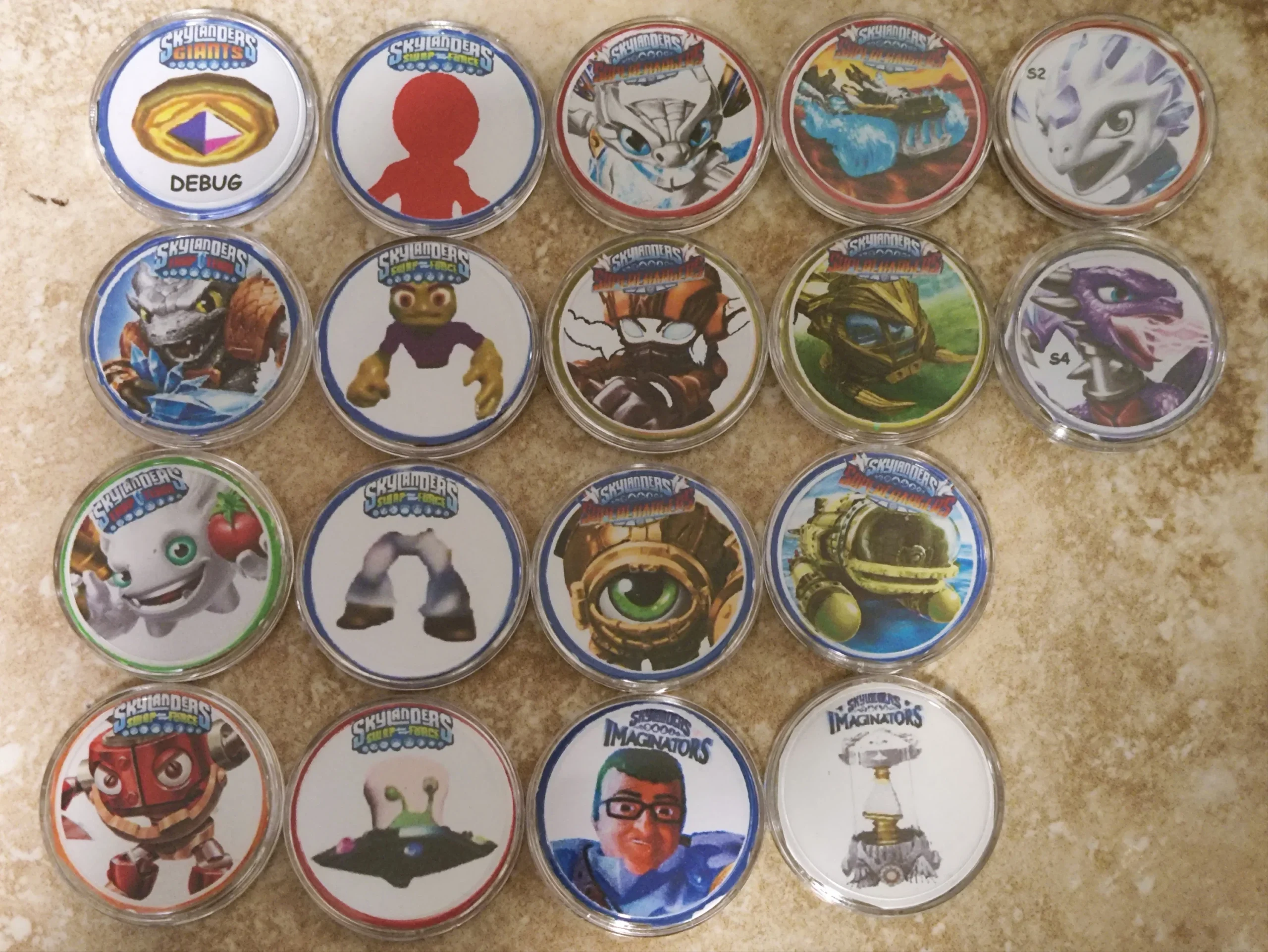 Skylander Ex Blank Printables