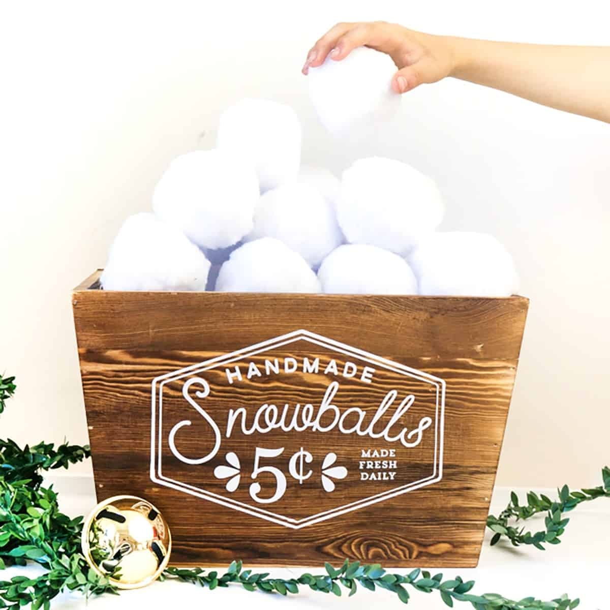 Snowballs Vintage Sign Free SVG File Tried amp True Creative