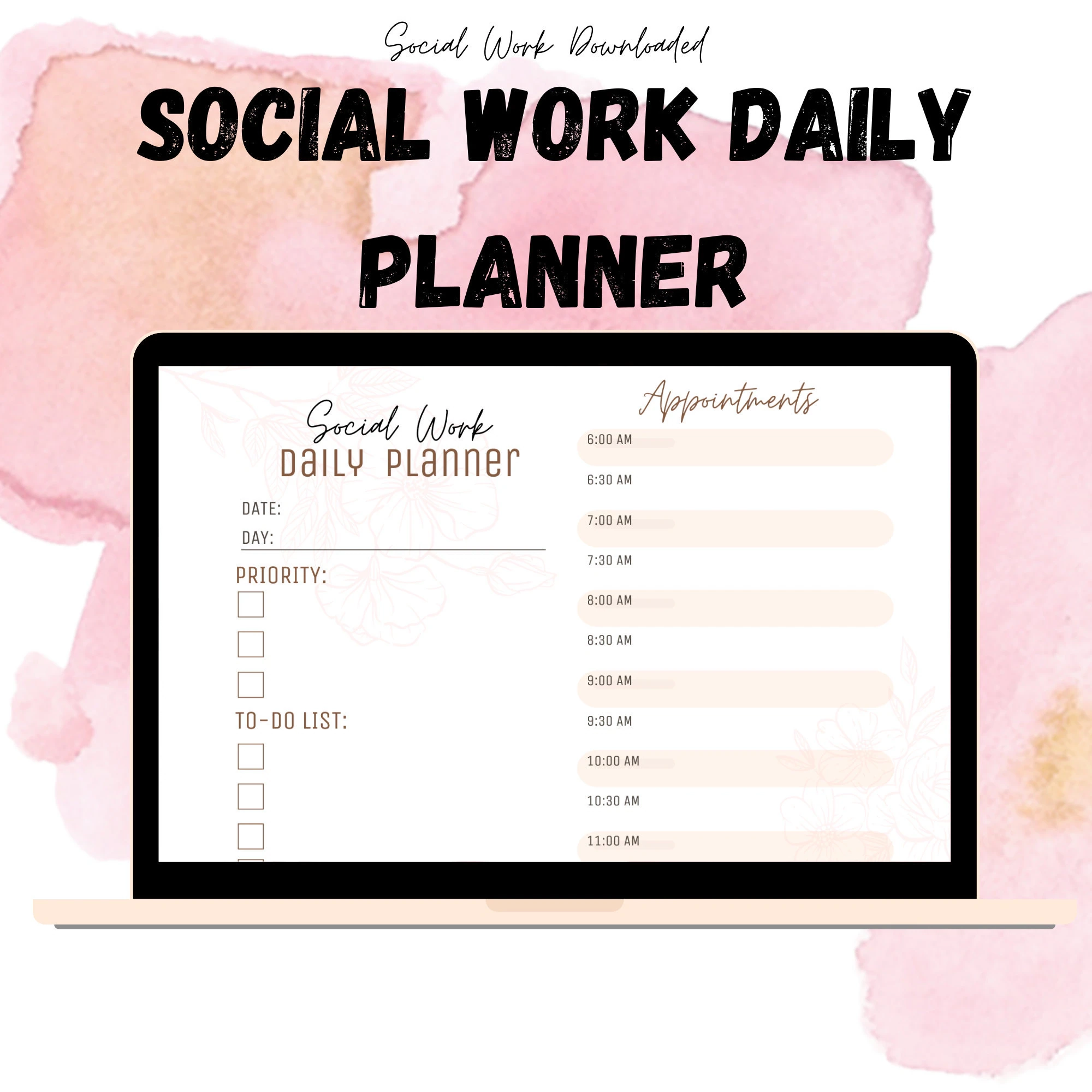 Printable Msw Blank Calendar