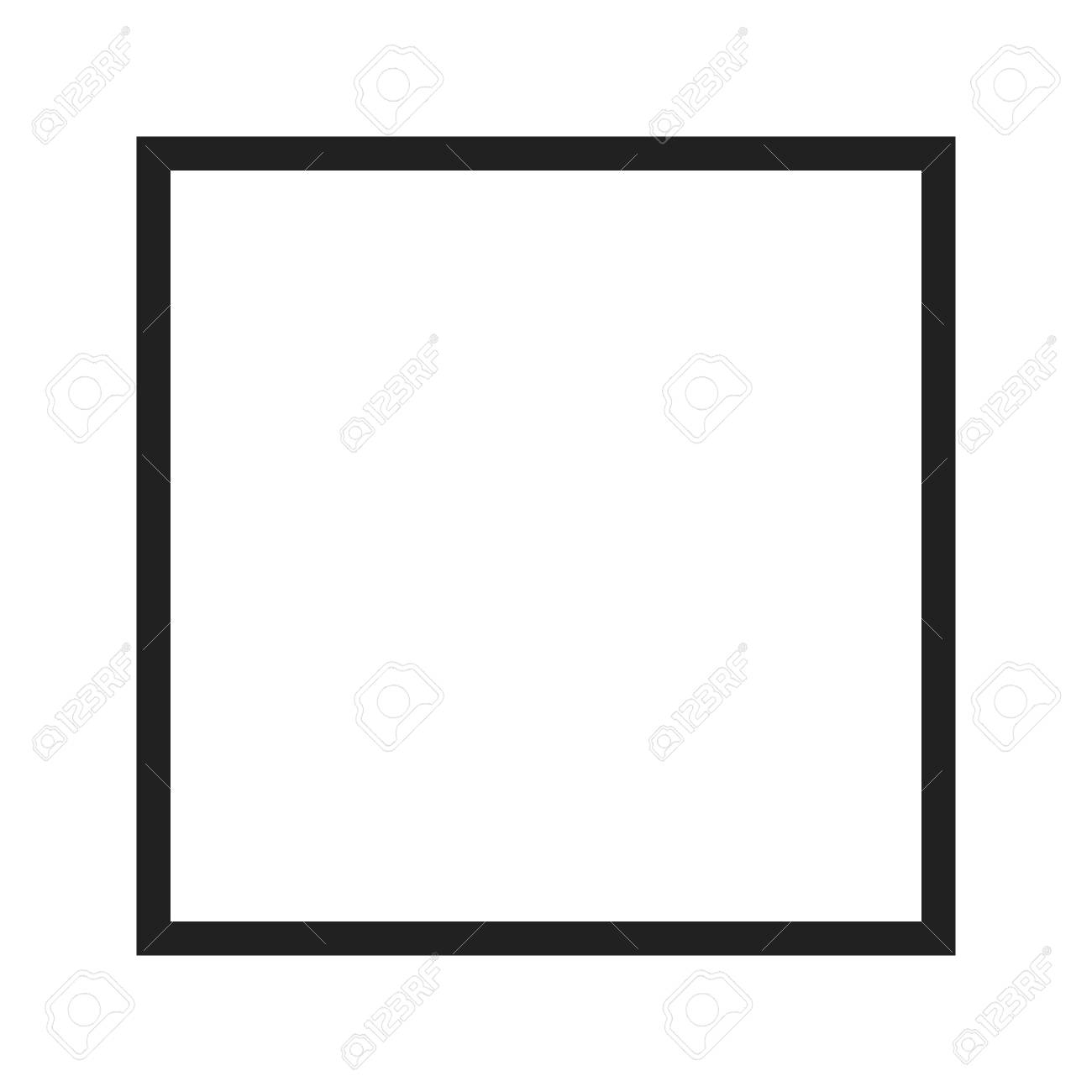 Square Geometric Shapes Icon Vector Image Can Also Be Used For 