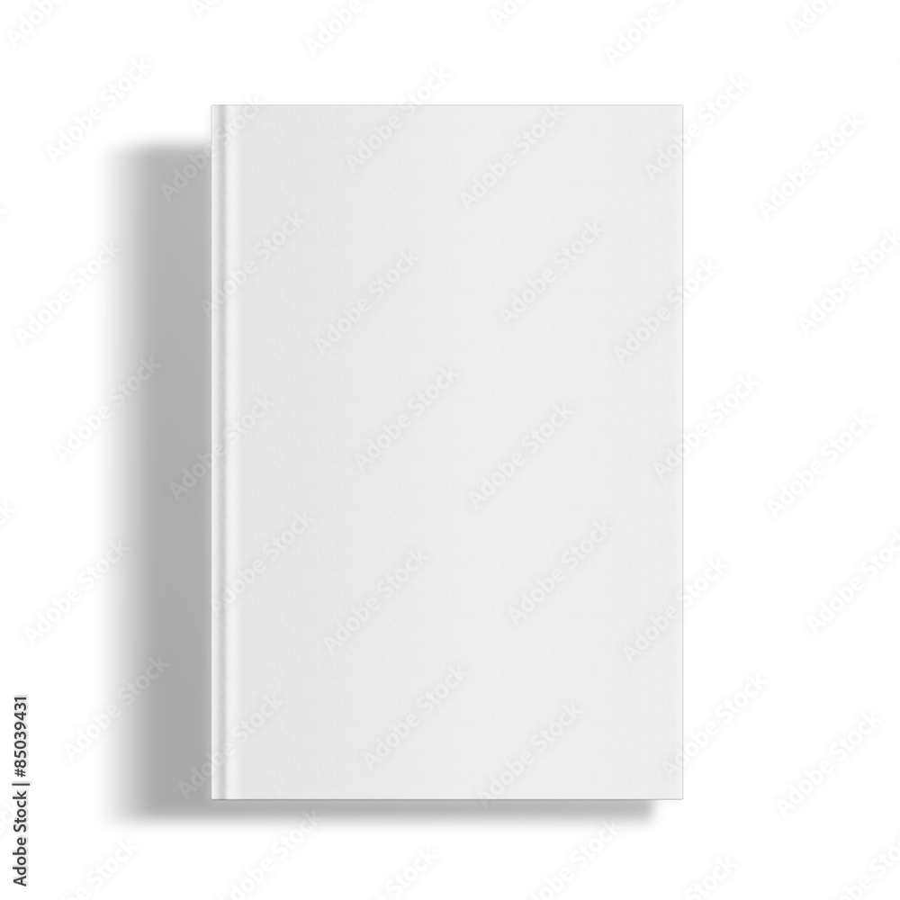Stock Illustration Blank Book Cover Template Adobe Stock