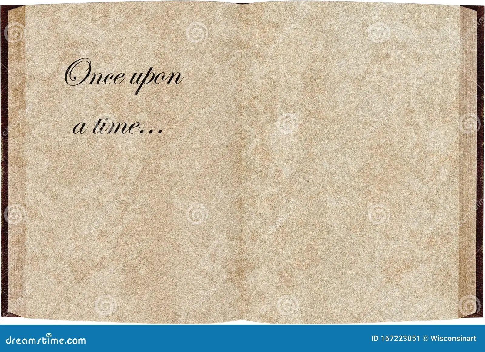 Story Book Blank Template Isoliert Stockbild Bild Von Geschichte 