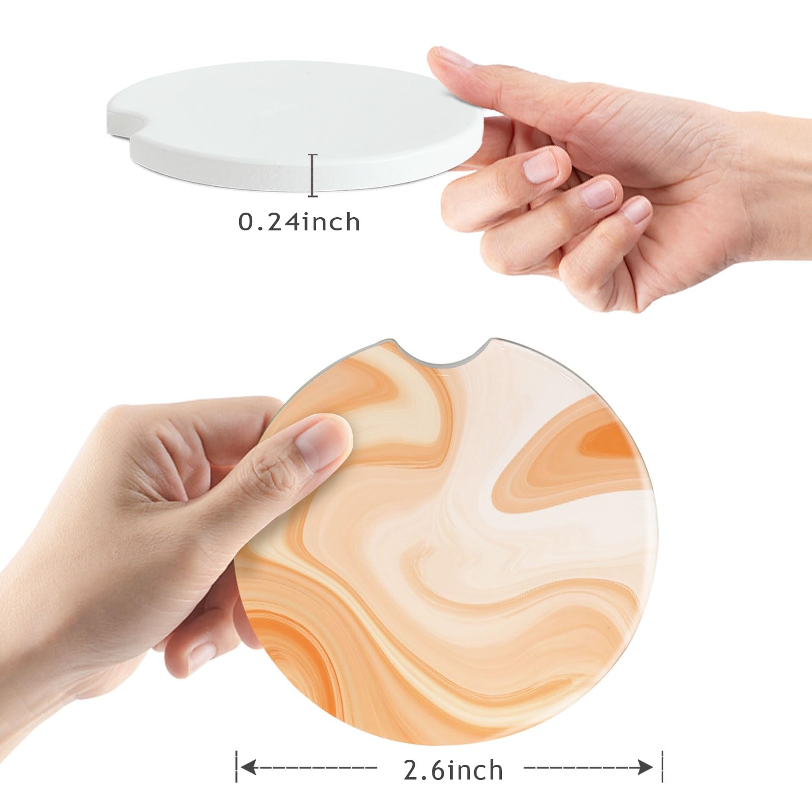 Sublimation Blanks For Cars 12 Pieces Sublimation Coasters Blanks 