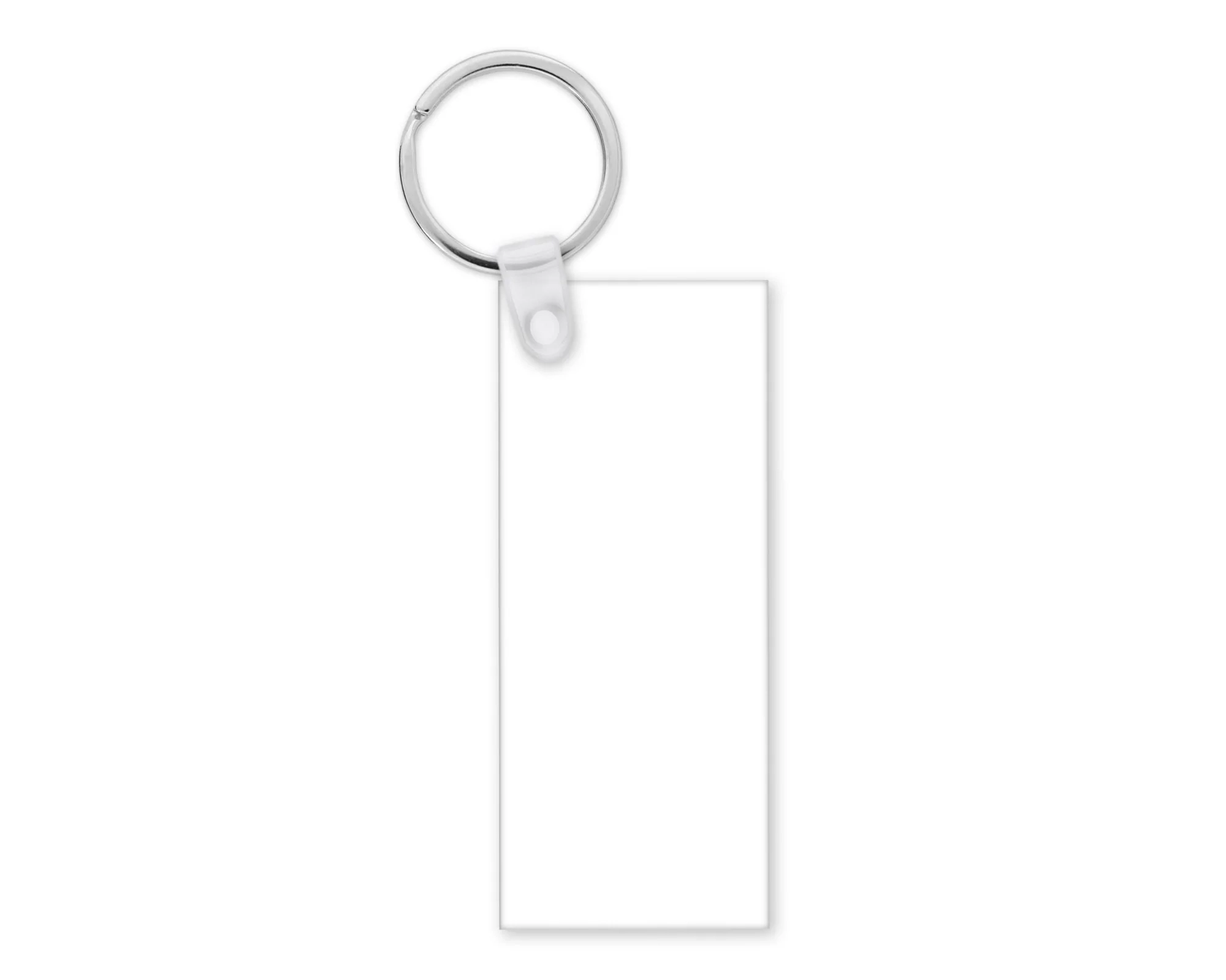 Sublimation Blanks Keychain MDF Rectangle Blank Keychains 