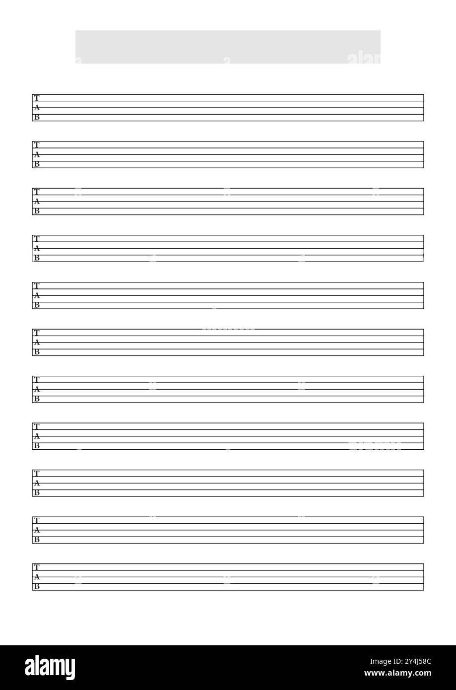 Tablature Black And White Stock Photos amp Images Alamy