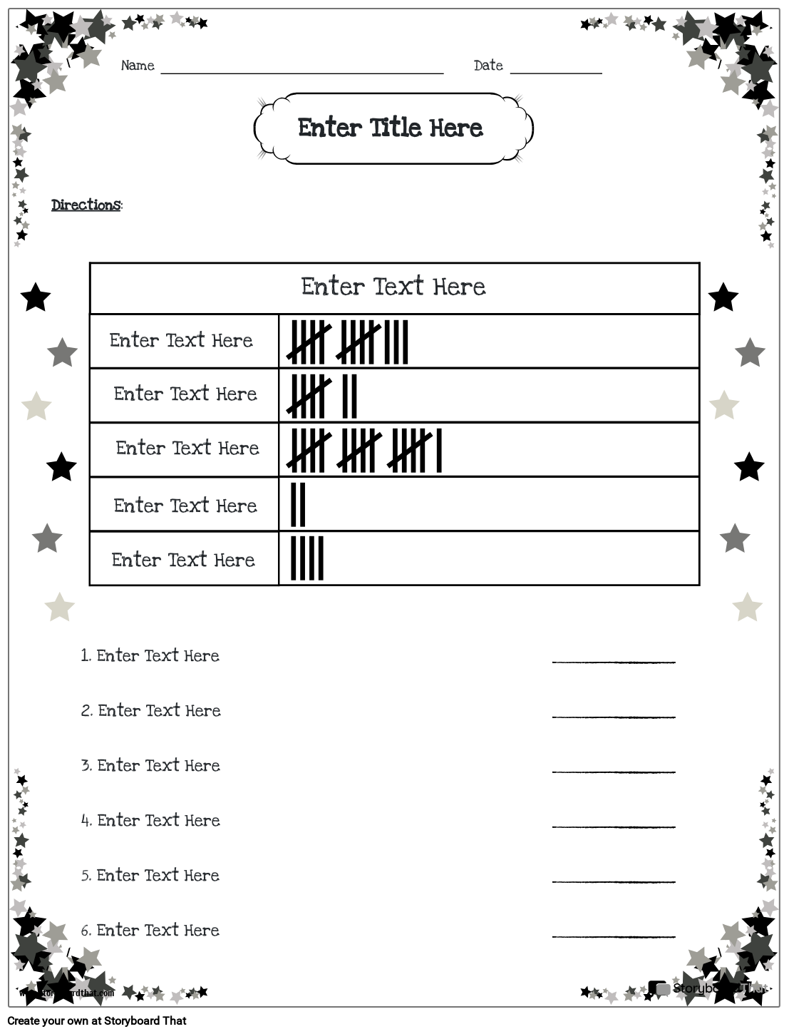Tally Chart Maker Free Templates amp Customization In 2025