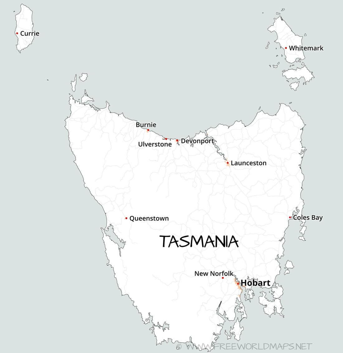 Tasmania Maps