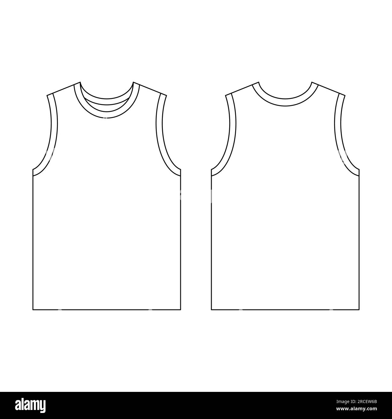 Printable Blank Jerseys