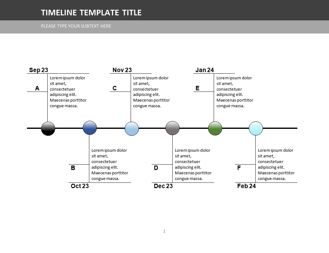 Timeline Template Word Zippia