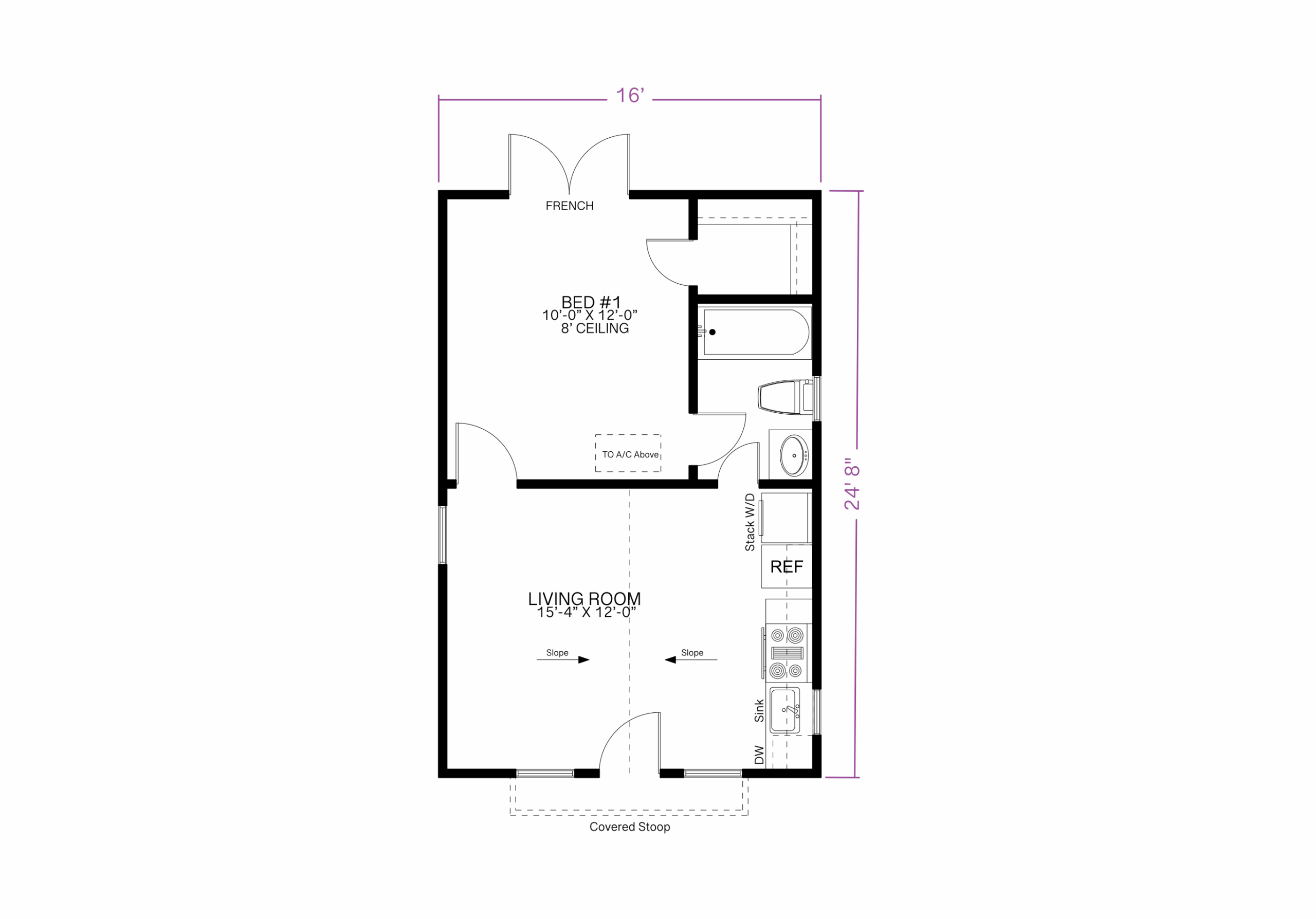 Tiny Home Floor Plan Free Template Download 