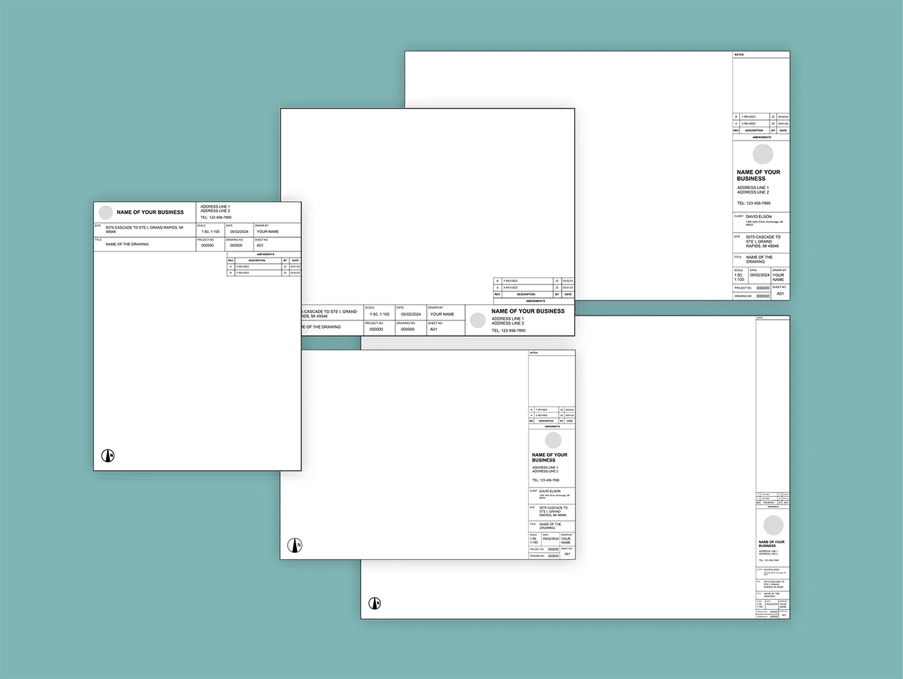 Title Block Examples Free Templates And Downloads 
