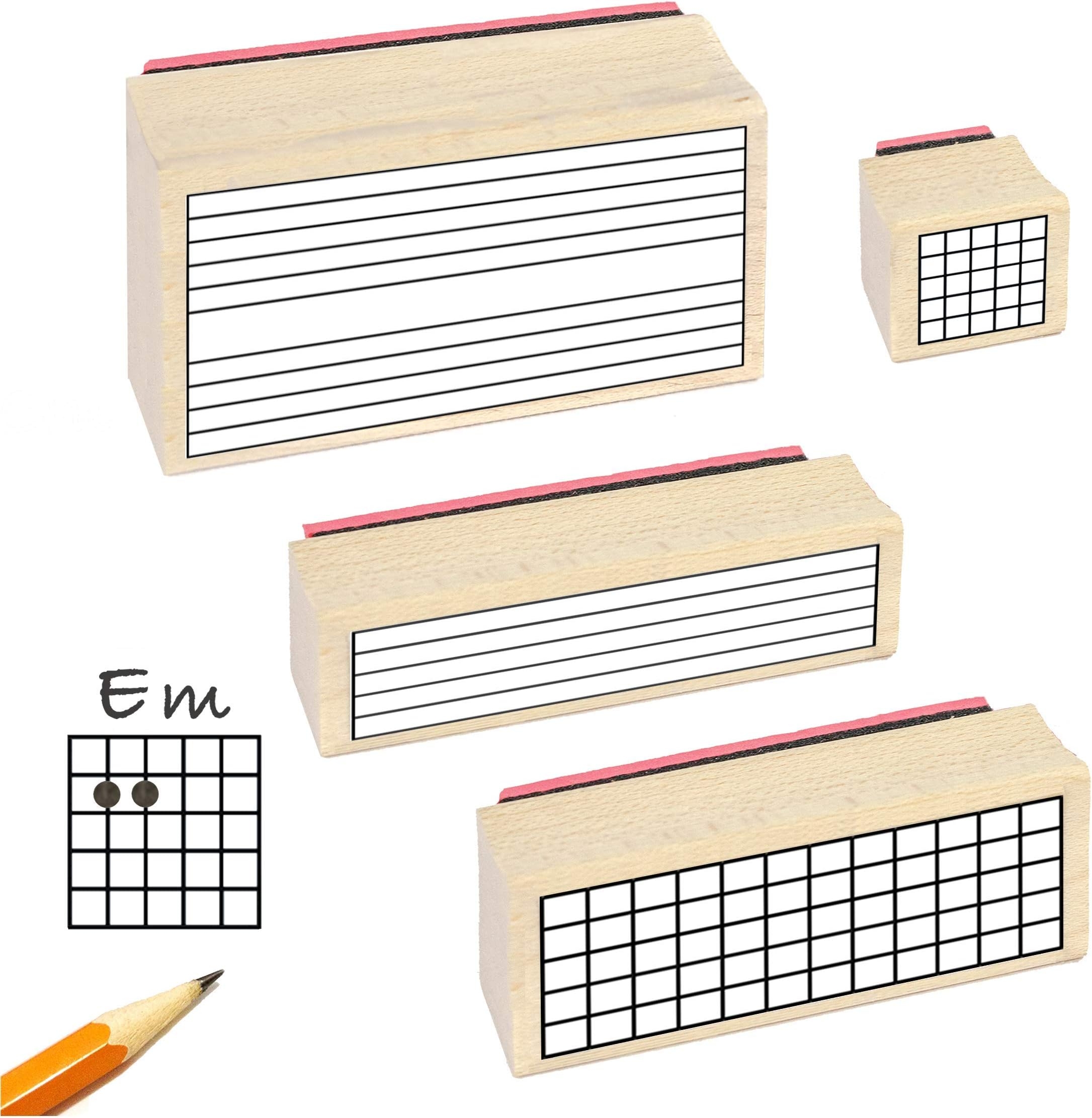 Printable Ukulele Blank Chord Stamp