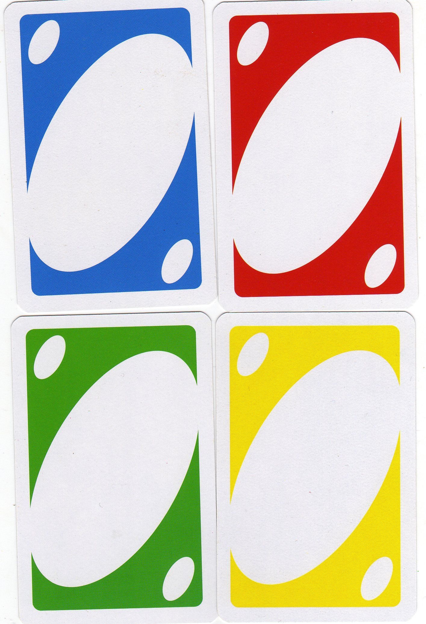 Printable Blank Uno Cards