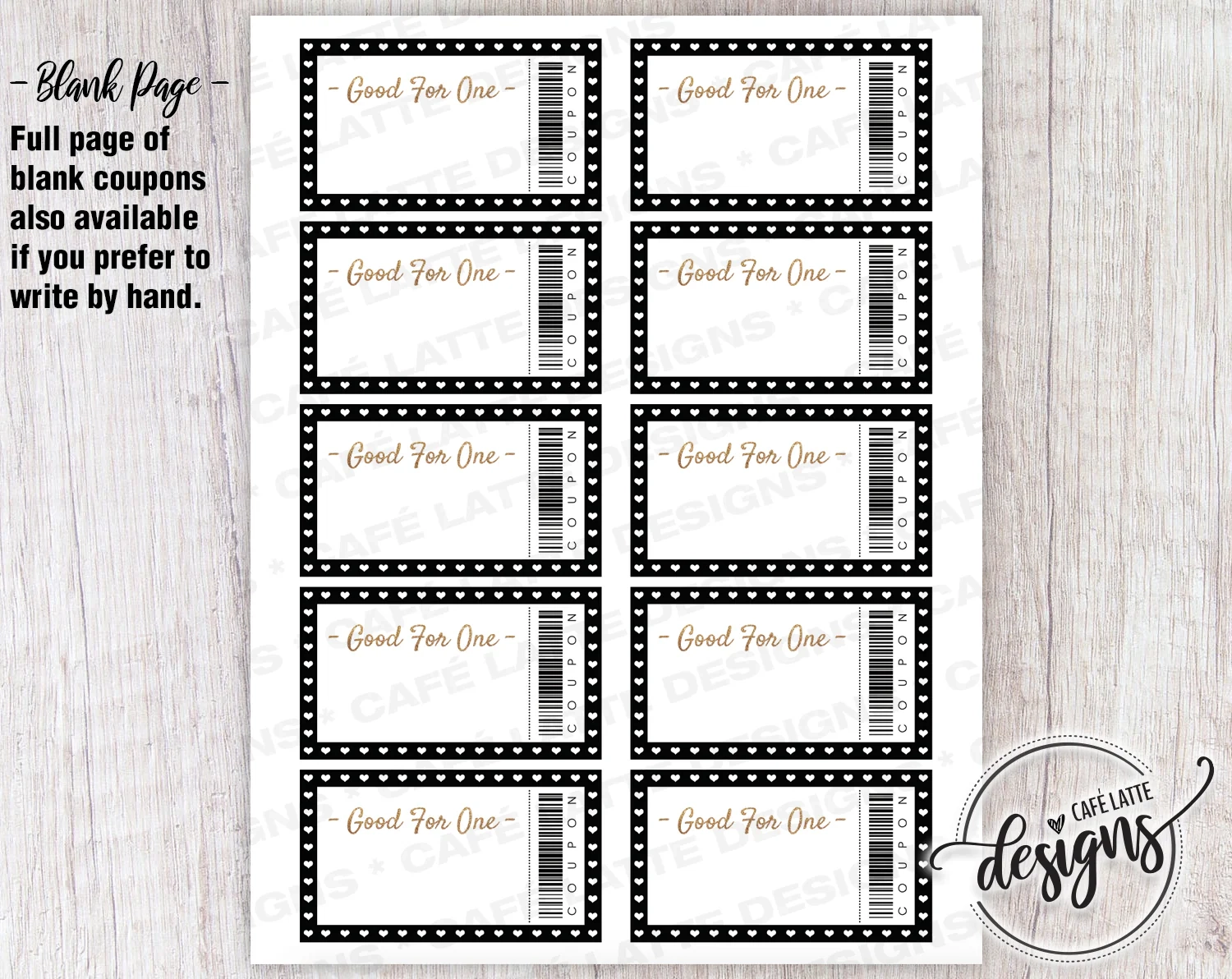 Printable Blank Couponcoupon