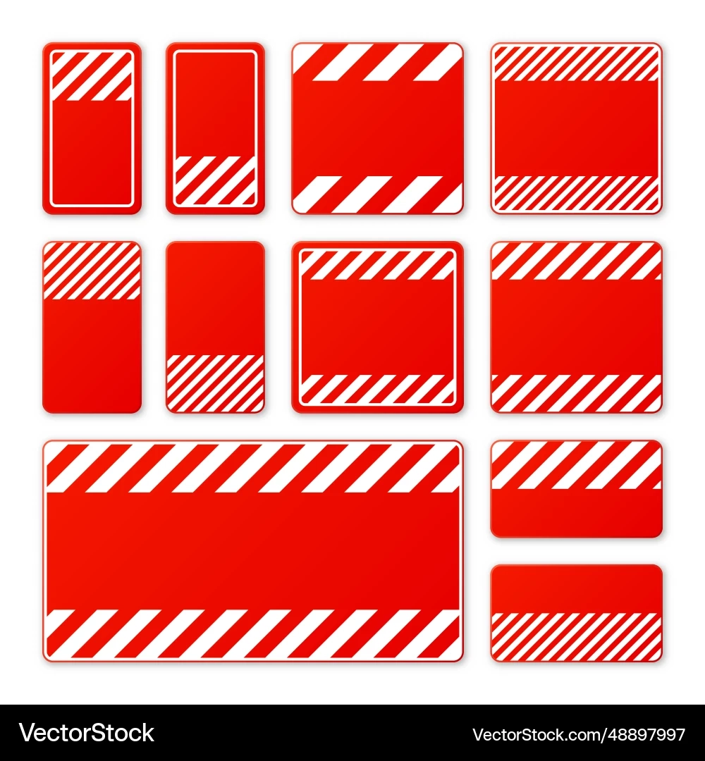 Printable Blank Security Signs