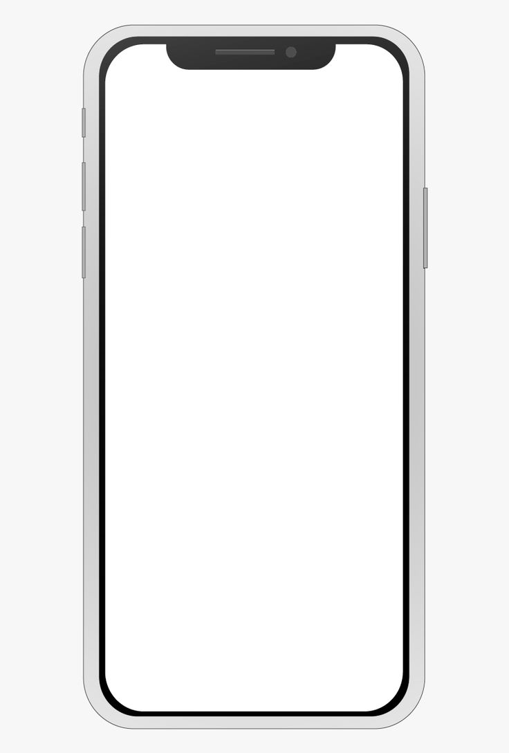 Vector Phone Template Smartphone HD Png Download Transparent 