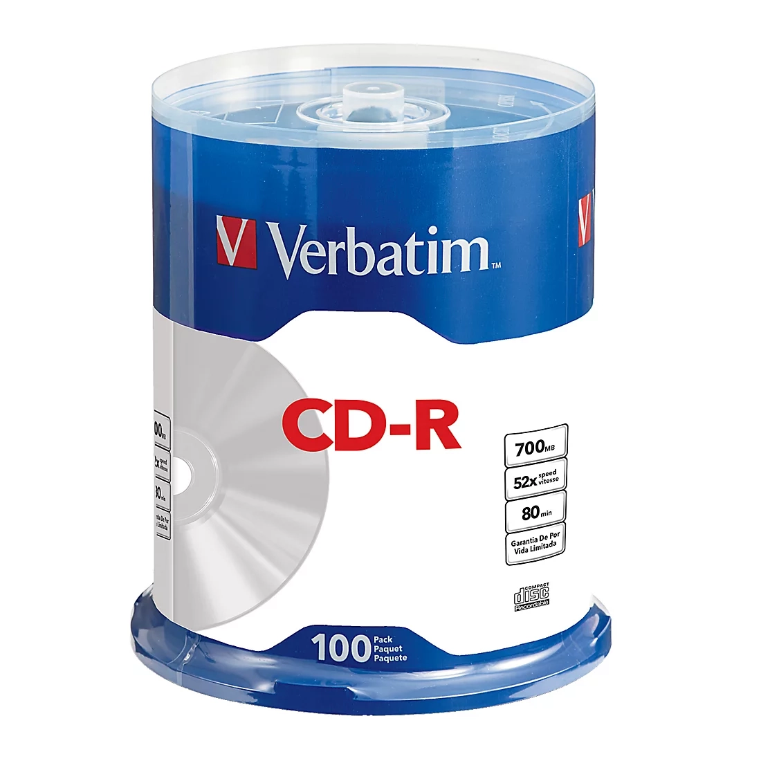 Verbatim CD R Blank Discs BJ s Wholesale Club