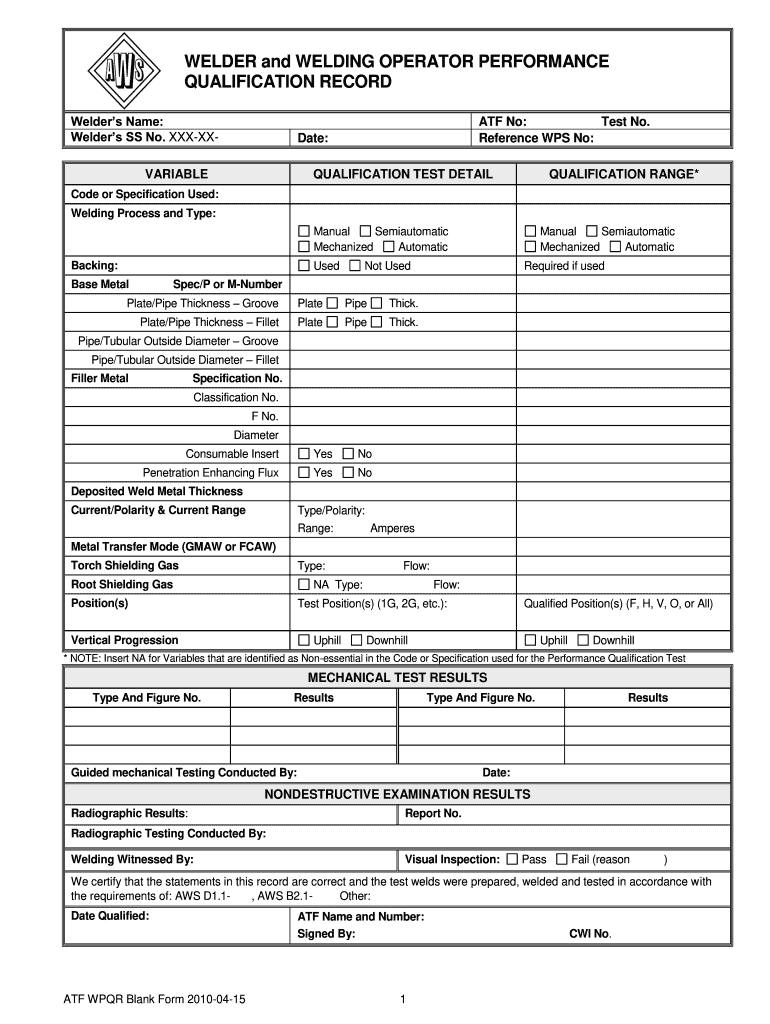 Welding Certificate Template Fill Out amp Sign Online DocHub