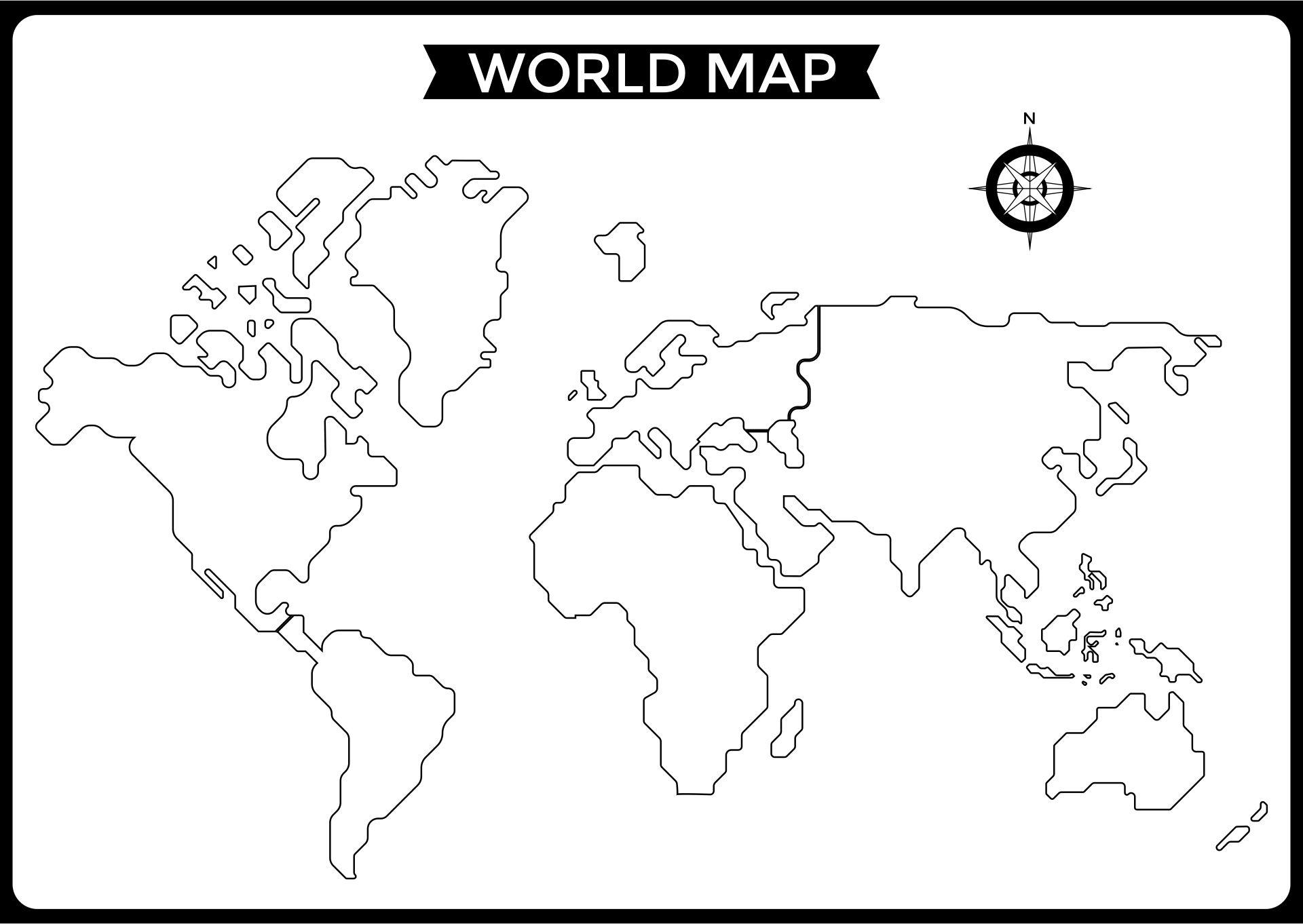 World Map Blank Printable Pdf