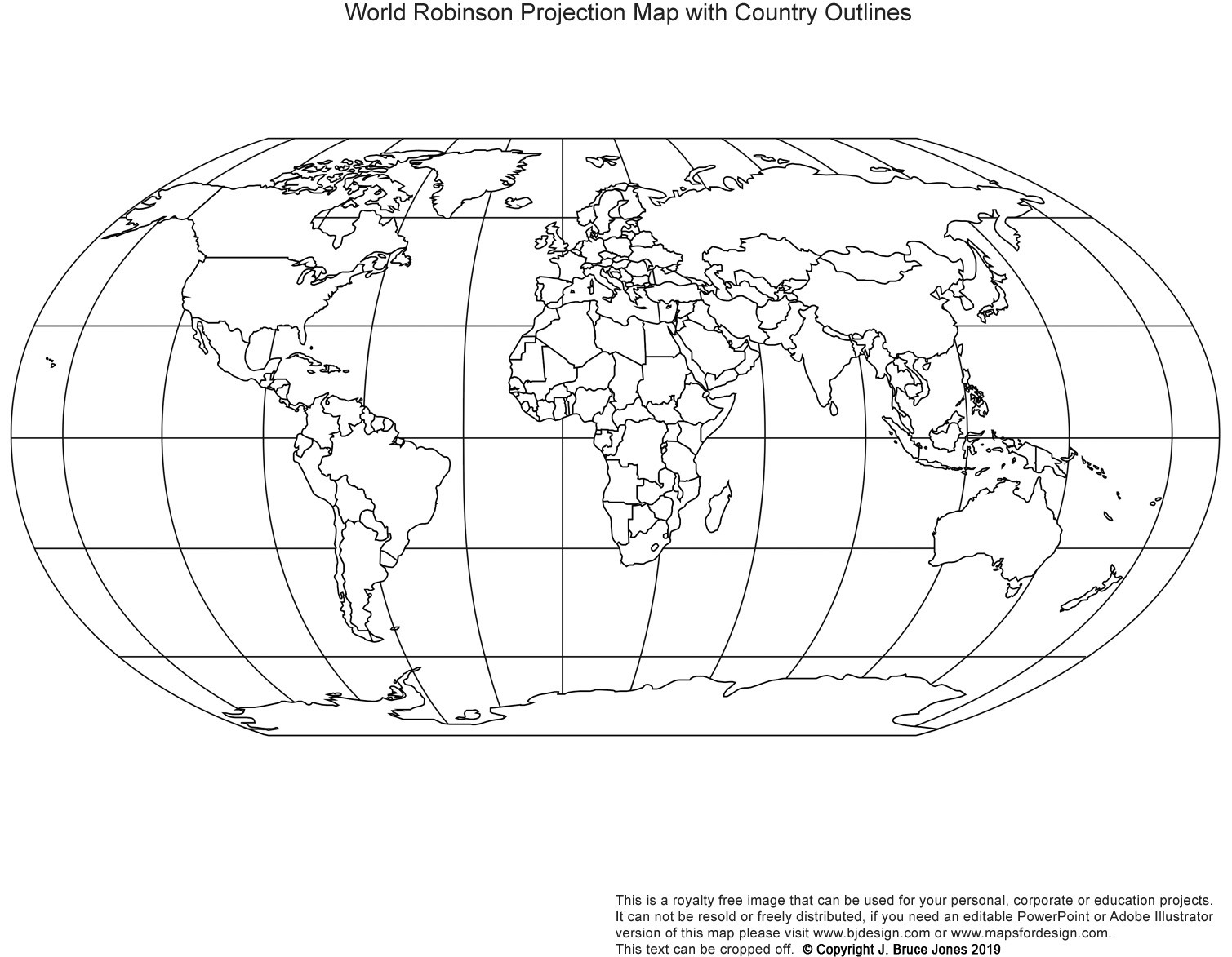 Printable Blank Worldmap