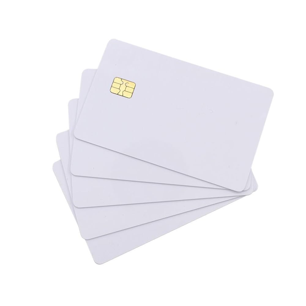 YARONGTECH Iso7816 White Sublimation Printable Sle4442 Blank Smart 