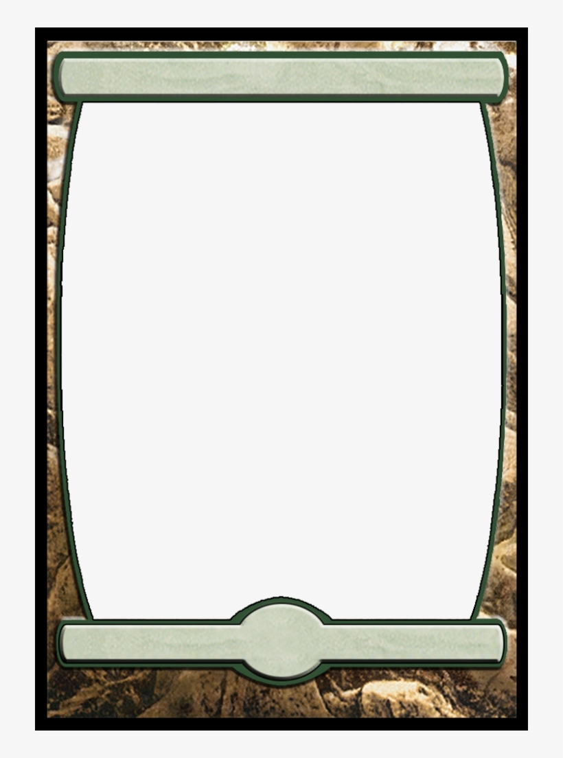 Zendikar Green Mtg Mana Counter Token Transparent PNG 718x1024 